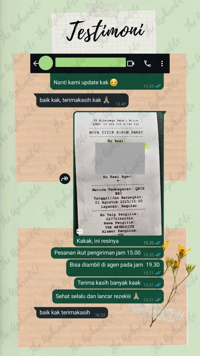 Bukti Transaksi Pelanggan ProteksiDini.id